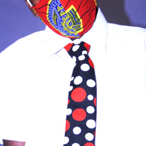Red & White Polka Dot Tie